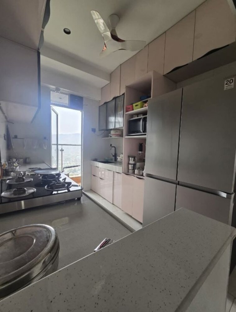 Kitchen, ashar-edge 3 Bedroom 1080 Sq.Ft. Apartment In Pokhran Road No Two Thane 10580206