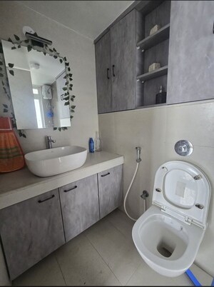 Bathroom in 3 BHK Apartment at Ashar Edge, Pokhran Road No Two – for Sale