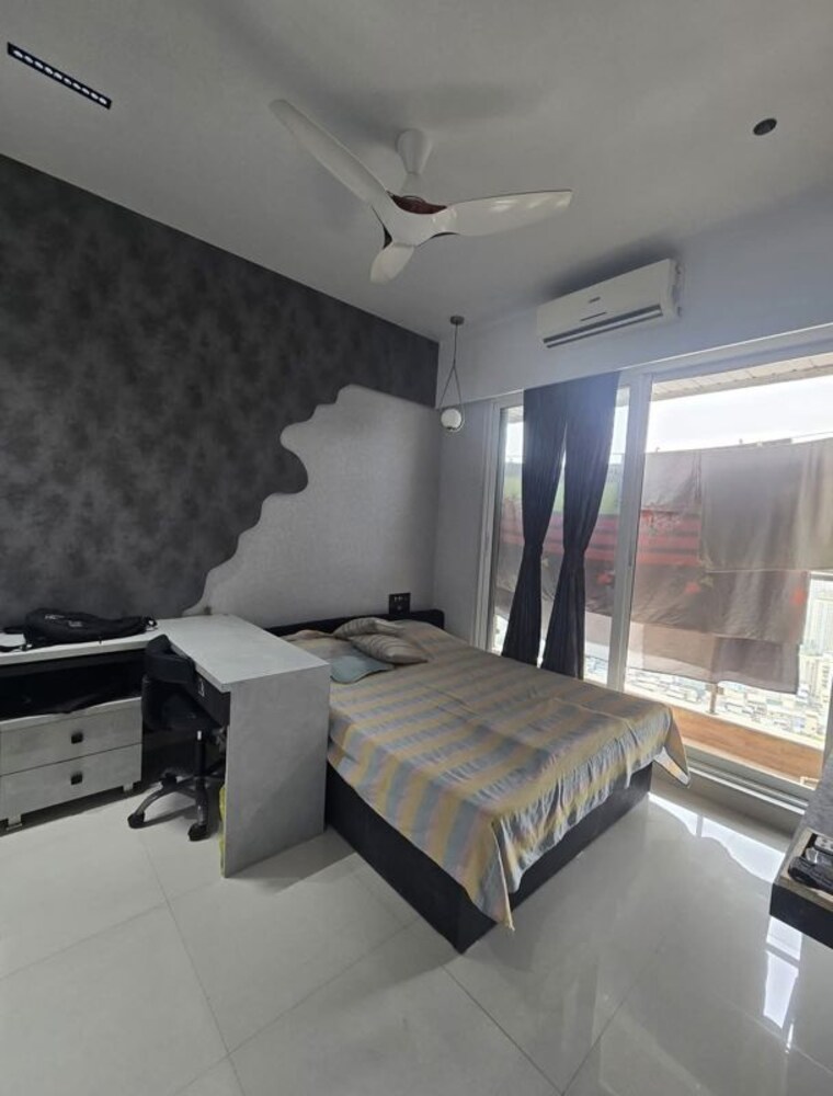 Living Room, ashar-edge 3 Bedroom 1080 Sq.Ft. Apartment In Pokhran Road No Two Thane 10580206