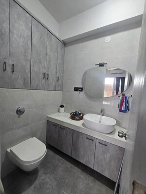 Bathroom in 3 BHK Apartment at Ashar Edge, Pokhran Road No Two – for Sale