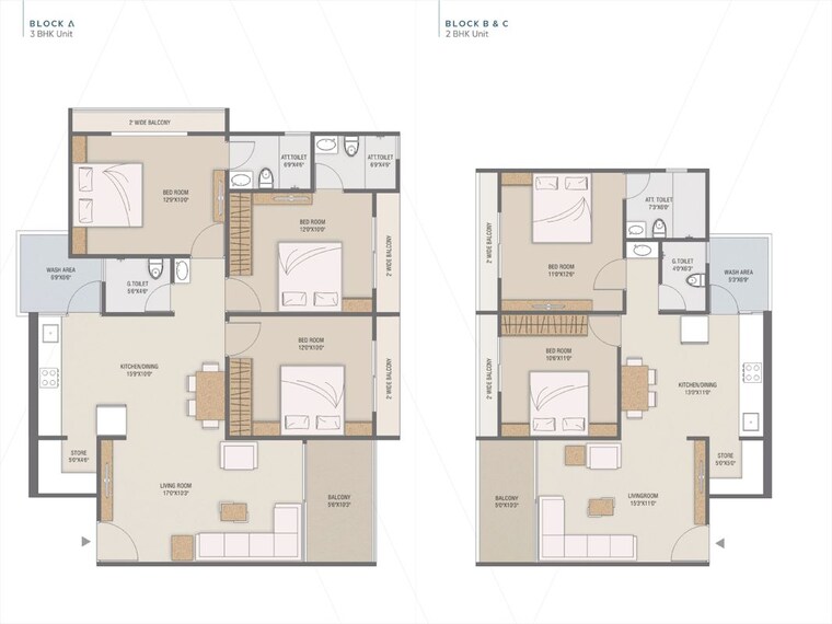 Floor Plan, pethapur 2 Bedroom 165 Sq.Yd. Builder Floor In Pethapur Gandhinagar 10580219