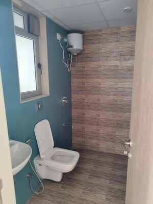 Bathroom in 3 BHK Apartment at Sheth Zuri, Laxmi Nagar – for Rent