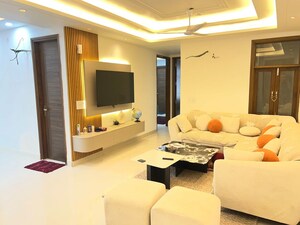 Living Room in 3 BHK Builder Floor at Greater Kailash I – for Sale