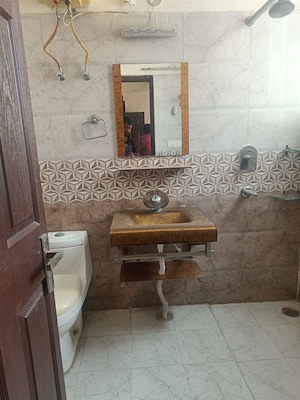 Bathroom in 2 BHK Apartment at Vip Road – for Rent