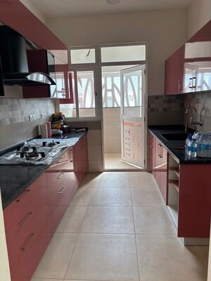Kitchen in 3.5 BHK Apartment at Meridian Park At The Prestige City, Sarjapur Road – for Rent