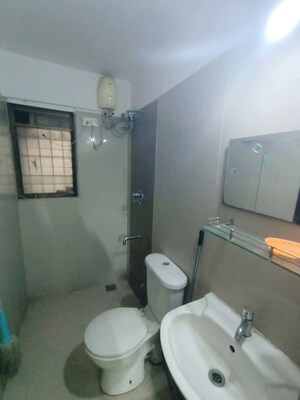 Bathroom in 2 BHK Apartment at Lodha Crown Kolshet, Kolshet Road – for Rent