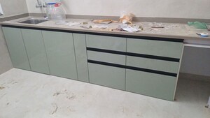 Kitchen in 2 BHK Apartment at Amanora Victory Towers, Hadapsar – for Rent