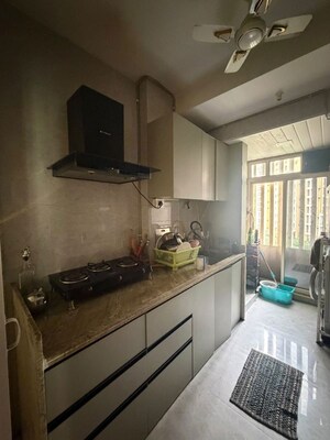 Kitchen in 3 BHK Apartment at Arkade Art, Mira Road – for Rent