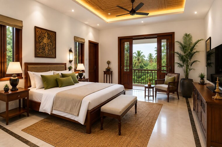 Bedroom, koorkenchery 3 Bedroom 3000 Sq.Ft. Independent House In Koorkenchery Thrissur 10580323