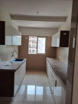Kitchen in 3 BHK Apartment at Kalpataru Srishti Namaah, Mira Road – for Rent