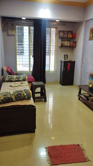 Living Room in 1 BHK Apartment at Sai Sadan, Karanjade – for Sale