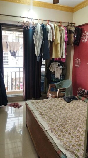 Bedroom in 1 BHK Apartment at Sai Sadan, Karanjade – for Sale