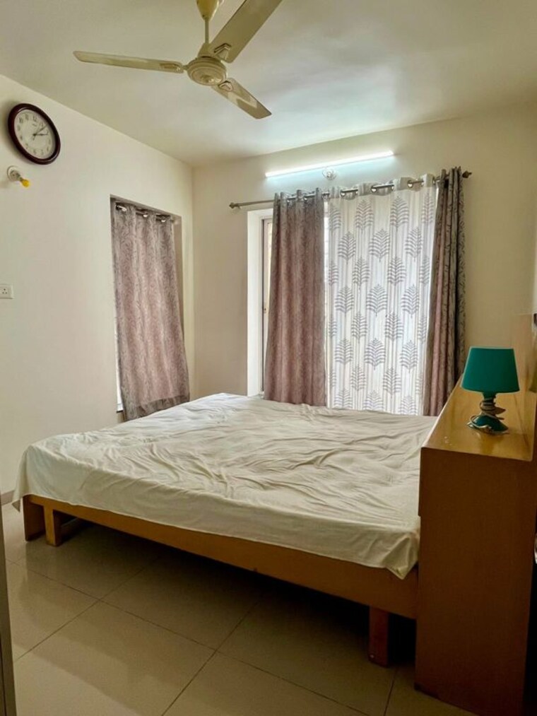 Bedroom, karan-sara 3 Bedroom 1400 Sq.Ft. Apartment In Baner Pune 10580332