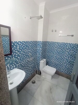 Bathroom in 4 BHK Builder Floor at Chattarpur – for Sale