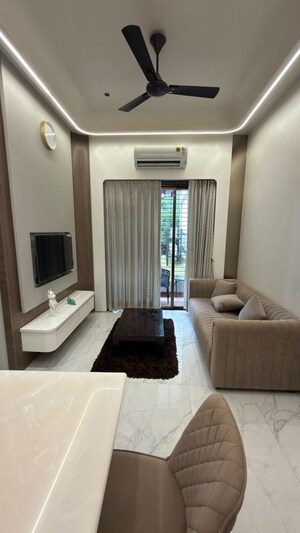 Living Room in 1 BHK Apartment at Mohan Alcoves, Badlapur West – for Sale