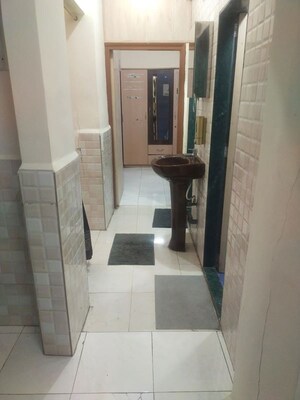 Bathroom in 3 BHK Apartment at  Army Welfare CHS, Nerul – for Sale