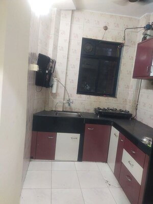 Kitchen in 3 BHK Apartment at  Army Welfare CHS, Nerul – for Sale