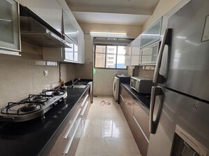Kitchen in 2 BHK Apartment at Hiranandani Gardens Eternia, Powai – for Rent