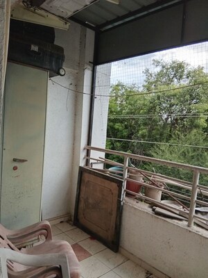 Balcony in 2 BHK Apartment at Simpli City, Handewadi – for Rent