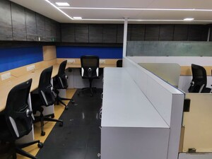 Team Area in  Office Space at Shree Kamdhenu Estate, Malad West – for Rent