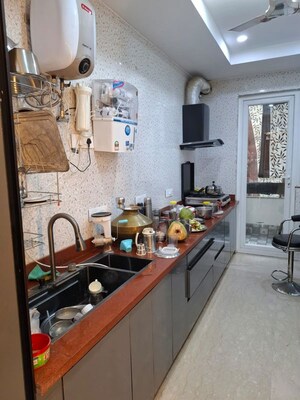 Kitchen in 3 BHK Apartment at Smart World Orchard, Sector 61 – for Rent
