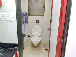 Bathroom in  Office Space at Ijmima Complex, Malad West – for Rent