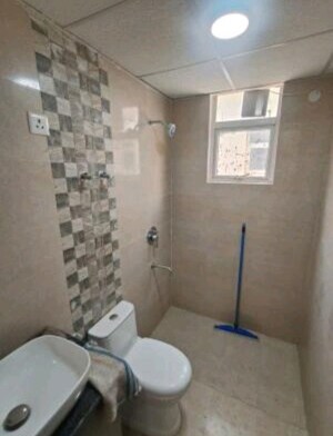 Bathroom in 3 BHK Builder Floor at Signature Global Park 4 and 5, Sohna Sector 36 – for Rent