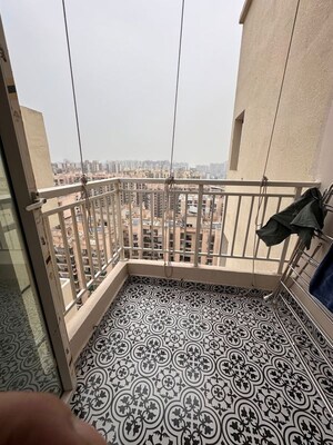 Balcony in 3 BHK Apartment at Gaurs Siddhartham, Siddharth Vihar – for Sale