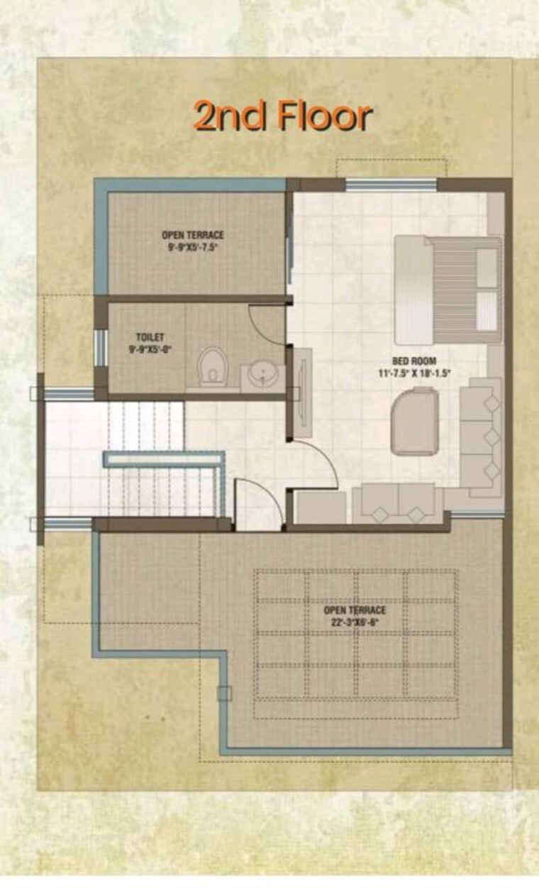 Floor Plan, monareeca-monalisa-lakewoods 4 Bedroom 2600 Sq.Ft. Villa In Bhayli Vadodara 10580498