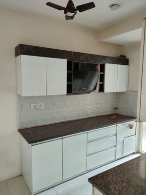 Kitchen in 3.5 BHK Apartment at Sunworld Arista, Sector 168 – for Rent