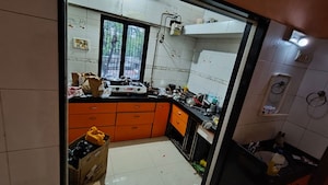 Kitchen in 2 BHK Apartment at Silver Palace, Bhandup East – for Rent