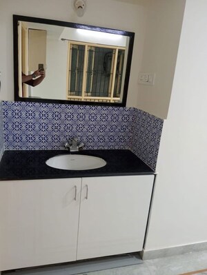 Kitchen in 3 BHK Apartment at Hill View Banjara Hills, Banjara Hills – for Rent