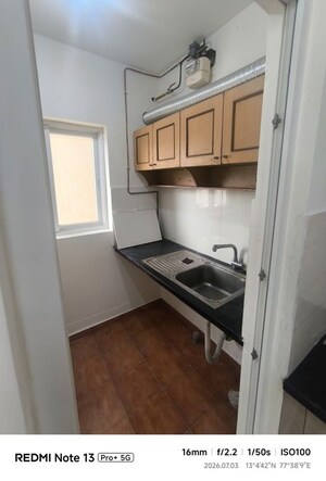 Kitchen in 2 BHK Apartment at Vajram Newtown, Thanisandra Main Road – for Rent