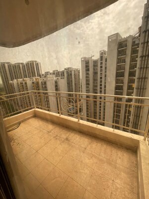 Balcony in 2 BHK Apartment at Supertech Eco Village II, Sector 16b Greater Noida – for Rent