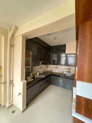 Kitchen in 2 BHK Apartment at Supertech Eco Village II, Sector 16b Greater Noida – for Rent