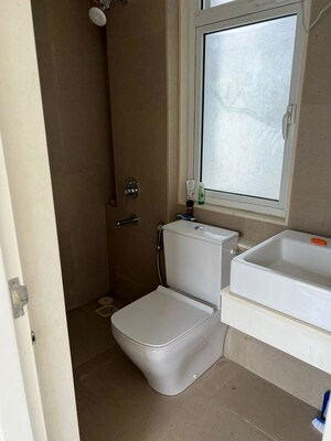 Bathroom in 3 BHK Apartment at Tata Serein, Pokhran Road No Two – for Rent
