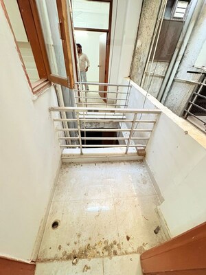 Staircase in 1 BHK Apartment at Rajpur Khurd Extension – for Sale