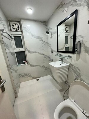 Bathroom in 3 BHK Apartment at Tulip Violet, Sector 69 – for Rent