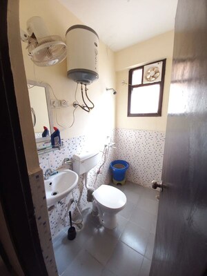 Bathroom in 2 BHK Apartment at Apex Our Homes, Sector 37c – for Rent