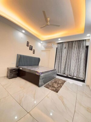 Living Room in 3 BHK Builder Floor at Sector 57 – for Rent