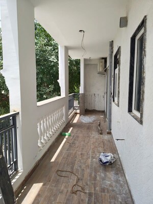Balcony in 3 BHK Builder Floor at Sector 7 – for Rent