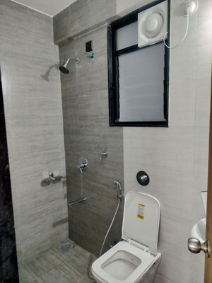 Bathroom in 2 BHK Apartment at Unique Youtopia, Kharadi – for Rent