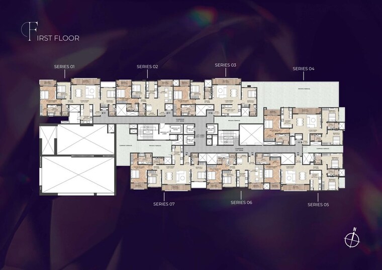 Master Plan, puravankara-purva-silver-sky 3 Bedroom 1864 Sq.Ft. Apartment In Electronic City Phase ii Bangalore 10579185