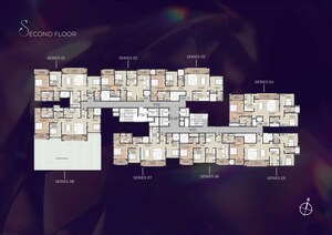 Master Plan in 3 BHK Apartment at Puravankara Purva Silver Sky, Electronic City Phase ii – for Sale