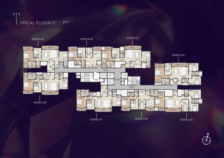 Master Plan, puravankara-purva-silver-sky 3 Bedroom 1864 Sq.Ft. Apartment In Electronic City Phase ii Bangalore 10579185