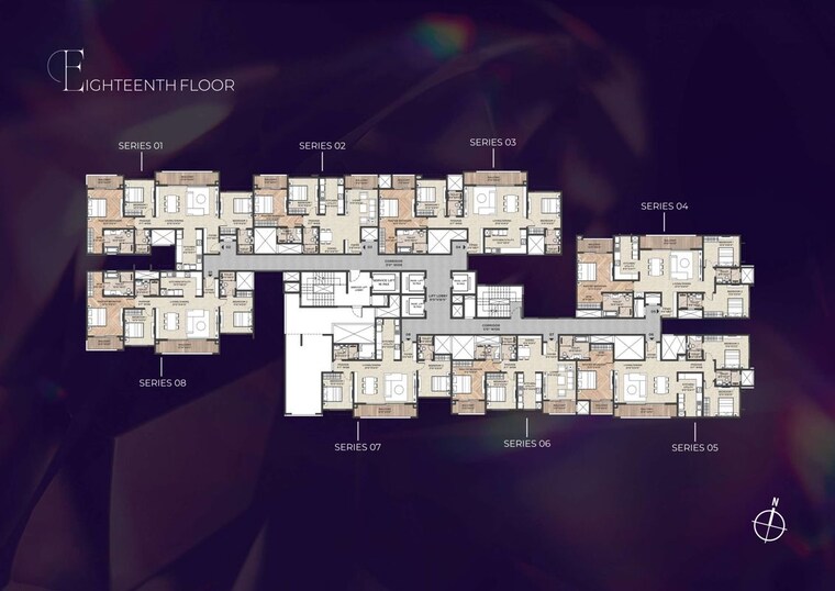 Master Plan, puravankara-purva-silver-sky 3 Bedroom 1864 Sq.Ft. Apartment In Electronic City Phase ii Bangalore 10579185