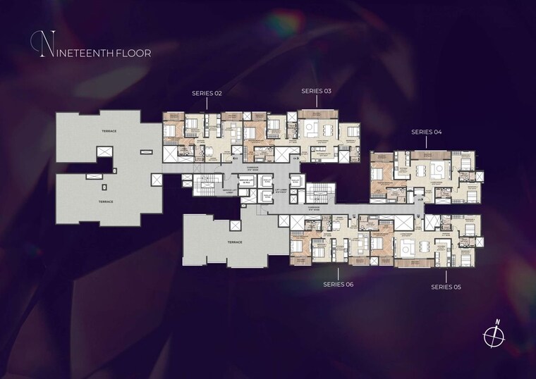 Master Plan, puravankara-purva-silver-sky 3 Bedroom 1864 Sq.Ft. Apartment In Electronic City Phase ii Bangalore 10579185