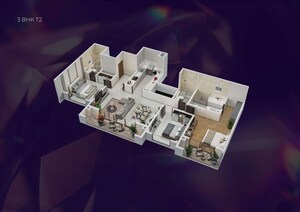 Team Area in 3 BHK Apartment at Puravankara Purva Silver Sky, Electronic City Phase ii – for Sale