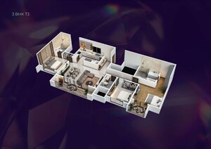 Furnished Amenities in 3 BHK Apartment at Puravankara Purva Silver Sky, Electronic City Phase ii – for Sale