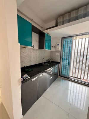 Kitchen in 2 BHK Apartment at Nicon Infinity, Vasai East – for Rent